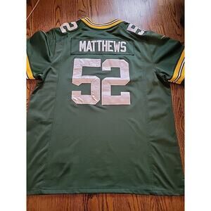 Nike Clay Matthews Green Bay Packers NFL Football Jersey Mens Size XL